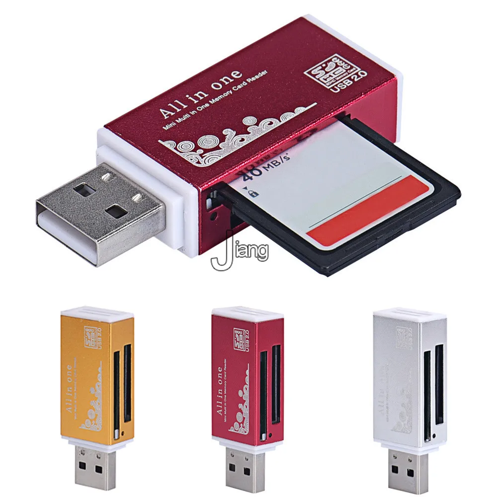 Горячая Смарт кард ридер мульти карта памяти для карты Pro Duo Micro SD TF M2 MMC SDHC MS|memory card
