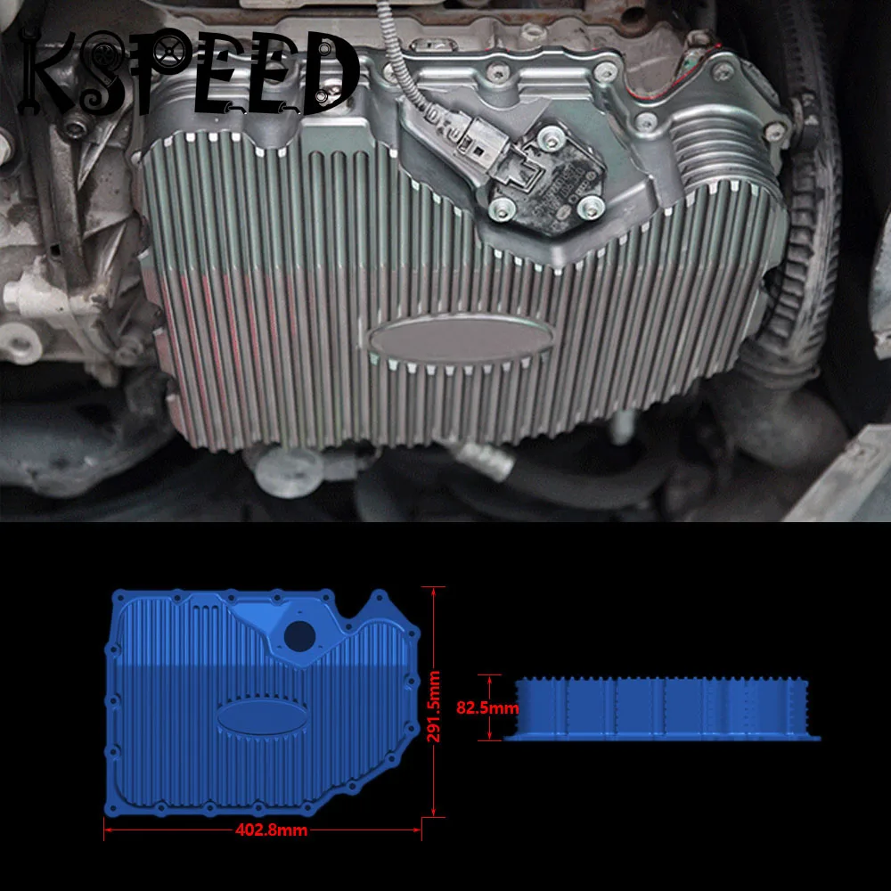 Алюминиевая масляная сковорода двигателя CNC для EA888 1 8 T 2 0 MQB|oil pan|aluminum oil panoil engine |