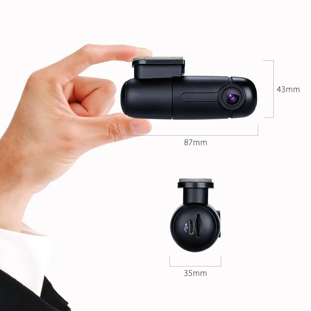 Wifi умная HD автомобильная видеокамера Dashcam цифровой видеорегистратор черная