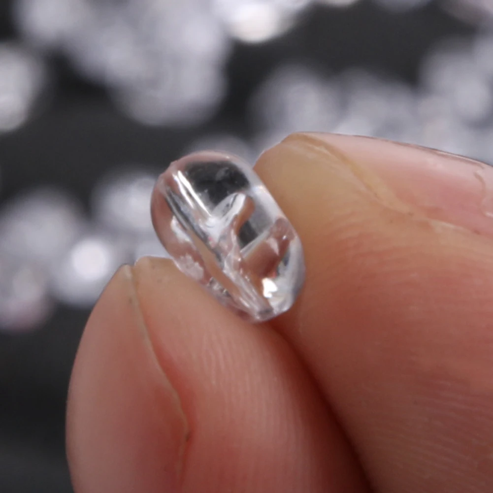 100 шт. прозрачный поворотный нахлыстом бусины Круглые Плавающие Rig Крест Жемчуг