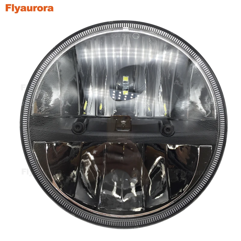 Круглая светодиодная фара для мотоциклов Yamaha Road Star 1600 7 дюймов electra glide road king flhr dyna