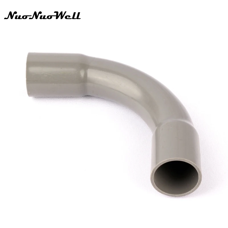 

1pcs NuoNuoWell PVC 32mm 90 Degree Elbow Hose Connector for Garden Micro Drip Irrigation Watering Aquarium Water Tank Parts