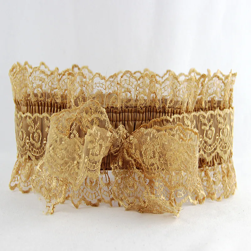 Lace bow elastic ultra wide cummerbund decoration vintage all match belt female belt|belt clip for mobile phone|belt chanelbelt cosplay |