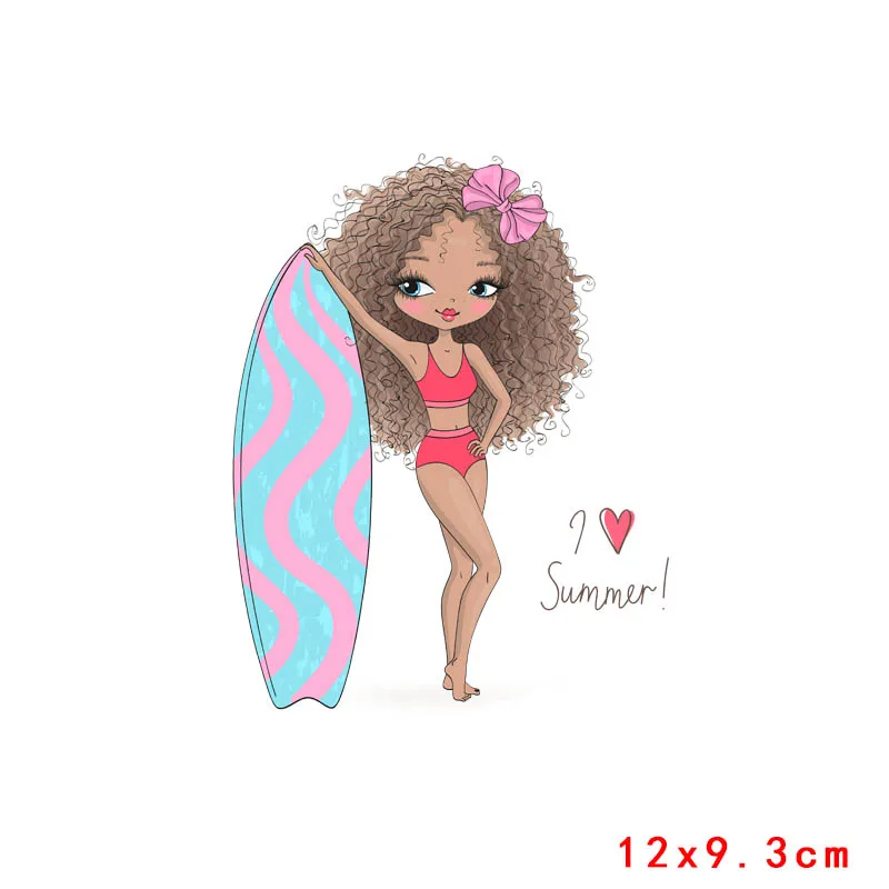 Модные Термотрансферы для девочек Prajna термотрансферы лета прослушивания музыки