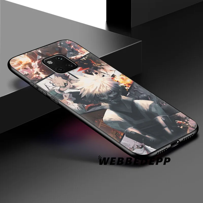 WEBBEDEPP My Hero Academia Мягкий силиконовый чехол для Huawei Honor Mate 20 10 8X 8C 8 6A 7A 7X 7C Lite Pro ТПУ |