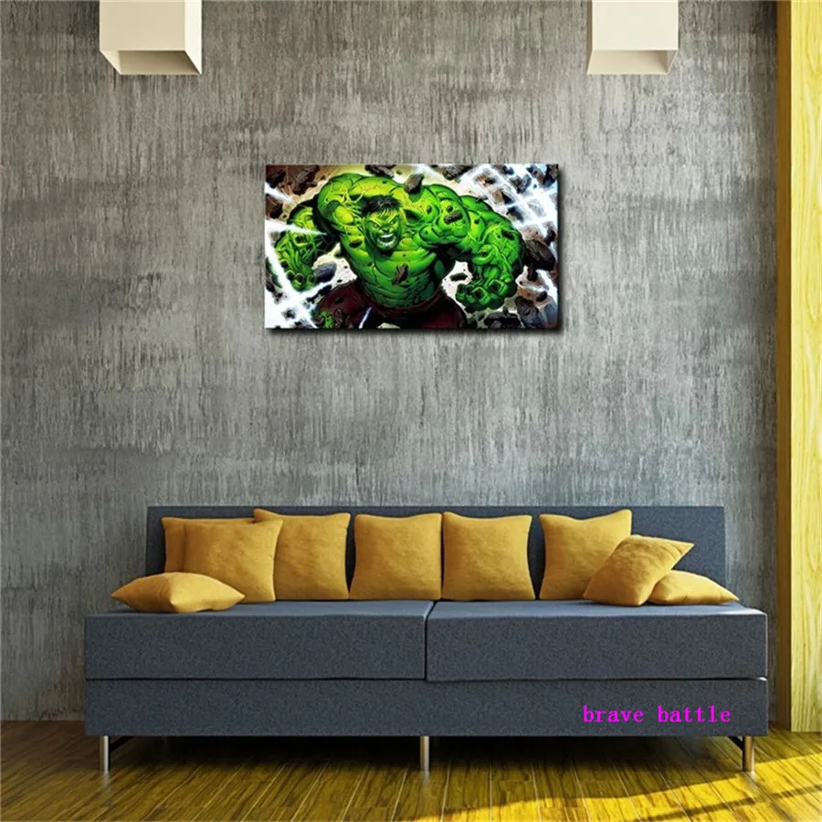 DC Comics Халк холст картина печать гостиная домашний декор Современное украшение на