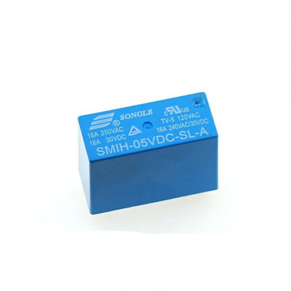 10 шт./лот Мощность реле SMIH-05VDC-SL-A SMIH-12VDC-SL-A SMIH-24VDC-SL-A 5 В, 12 В, 24 В постоянного тока, 16A 6PIN группа нормально разомкнутый