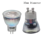 Мини светодиодная лампа GU10 MR11 7 Вт 110 В 220 В Светодиодная лампа точечного освещения 12 В Диммируемый светодиодный светильник льник холодный белый теплый белый сменный галогенный свет