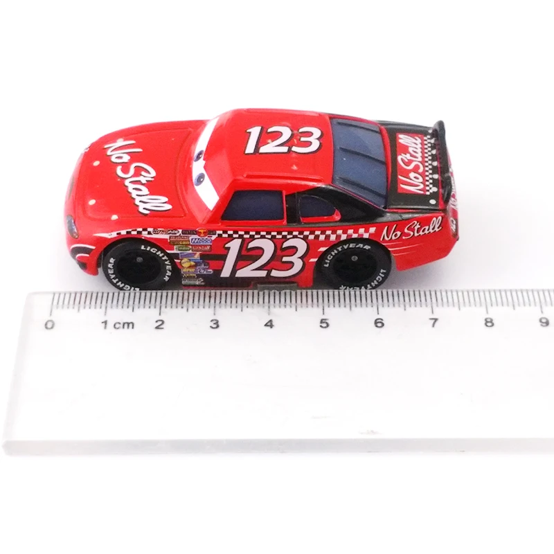 Disney Pixar Cars No.123 без лапа металл литье под давлением игрушечный автомобиль 1:55