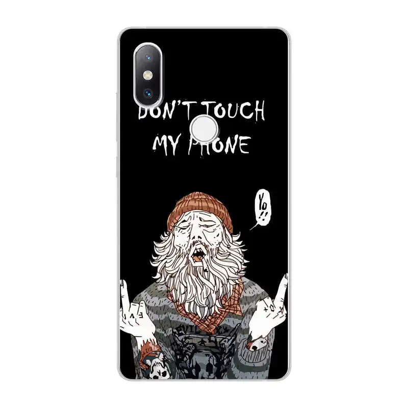 Case For Xiaomi Mi Mix 2S 2 S 5.99&quot Cover Printing Drawing Patterned Mix2S Phone Protector Back Fundas | Мобильные телефоны и