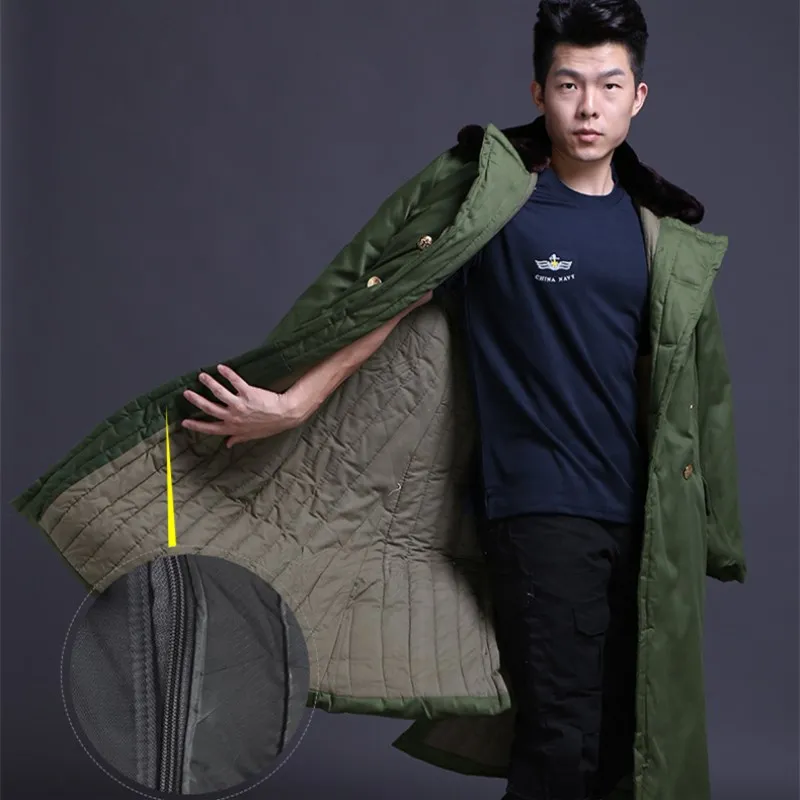 

Winter Men's Outdoor Tactical Army Combat Cotton Coat Thickening liner Detachable Jackets Camping Cold-proof Windproof Overcoats