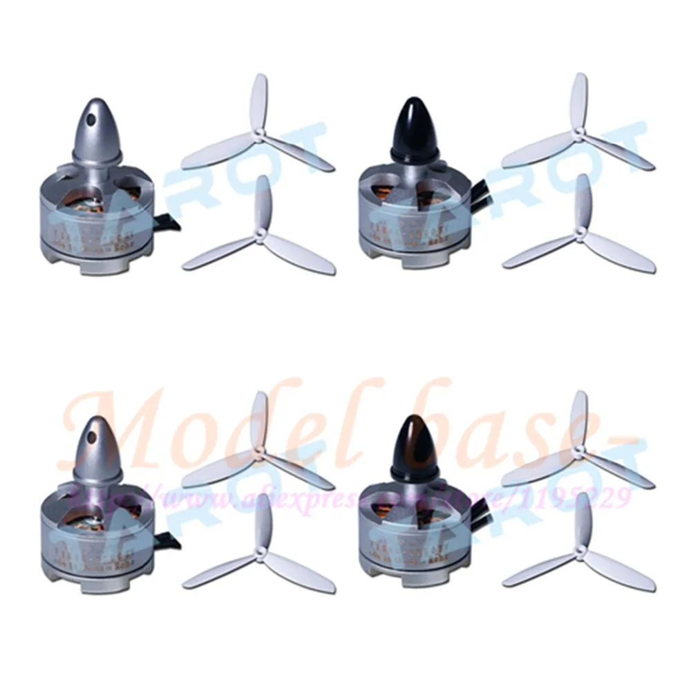 4PCS TAROT MT1806 2280KV Self-locking CCW Brushless motor &amp propeller TL300H2 Black TL300H1 Silver | Игрушки и хобби