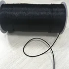 Шнур атласный черный для бисероплетения, 2 мм, 20 млот, заплетенный в узел ювелирных изделий в китайском стиле, фурнитура для бисероплетения, R900