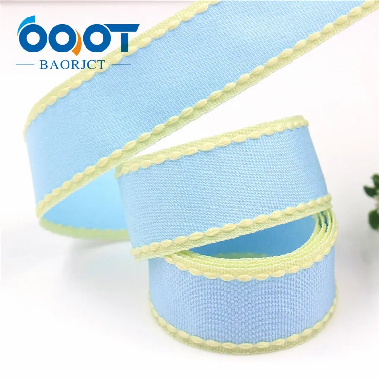 OOOT BAORJCT G-181028-1459, 25 мм 10 ярдов сплошной цветной крючок кружево grosgrain ленты, свадебные украшения, рукоделие Подарочная упаковка материалов - Цвет: G-181028-1465