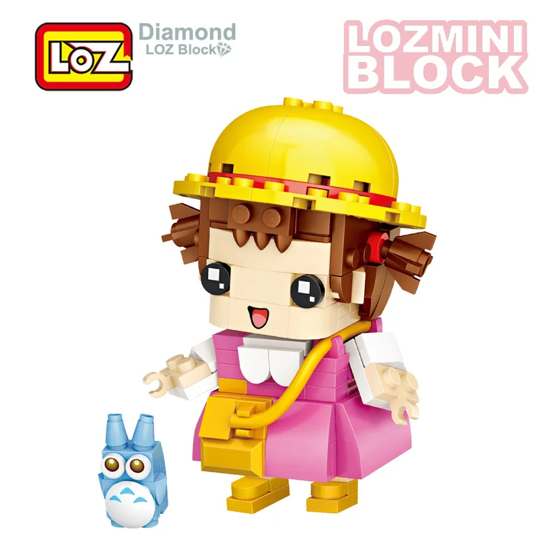 Новый лоз мини блоки голов японского аниме Щелкунчик Король Медведь мультфильм