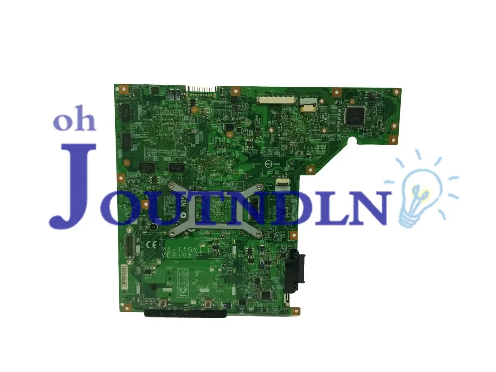 JOUTNDLN для MSI MS-16GM1 материнская плата ноутбука MS-16GM REV 0A DDR3 w/HD5750 GPU | Компьютеры и офис