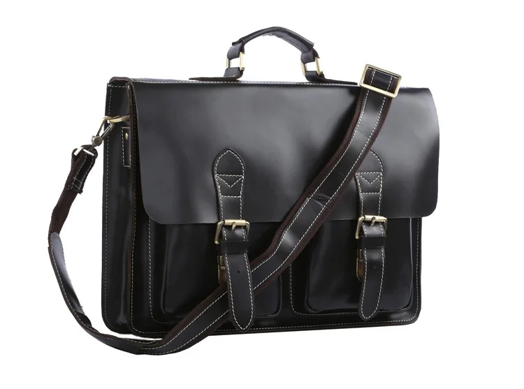 JMD Hot Sale High Quality Vintage Genuine Cowhide Leather Man Briefcases Laptop Bag Men Portfolio Handbag Free Shipping 7105A | Багаж и