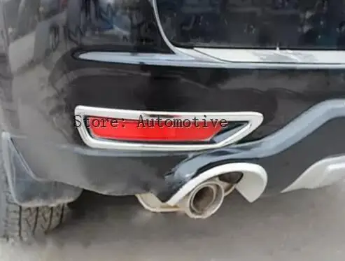 

Для Subaru Forester SJ 2013 2014 2015 2016 2017 хром Лампа заднего противотуманного фонаря бампер чехол накладка стайлинга автомобилей Стикеры протектор моде...