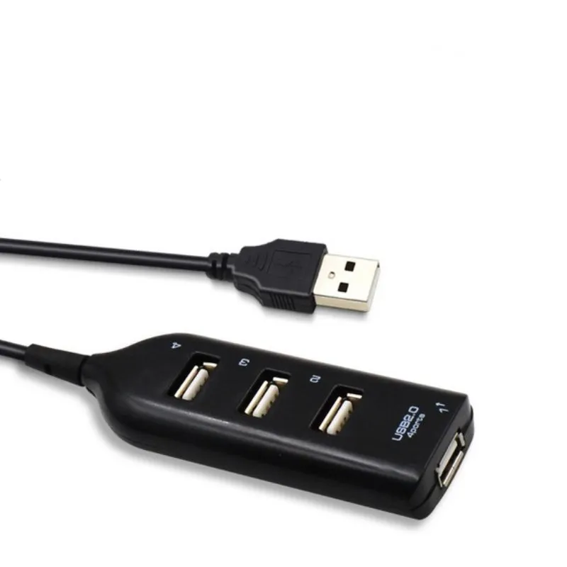 1 шт. высокоскоростной мини концентратор USB 2 0 с 4 портами|Кабели передачи данных| |