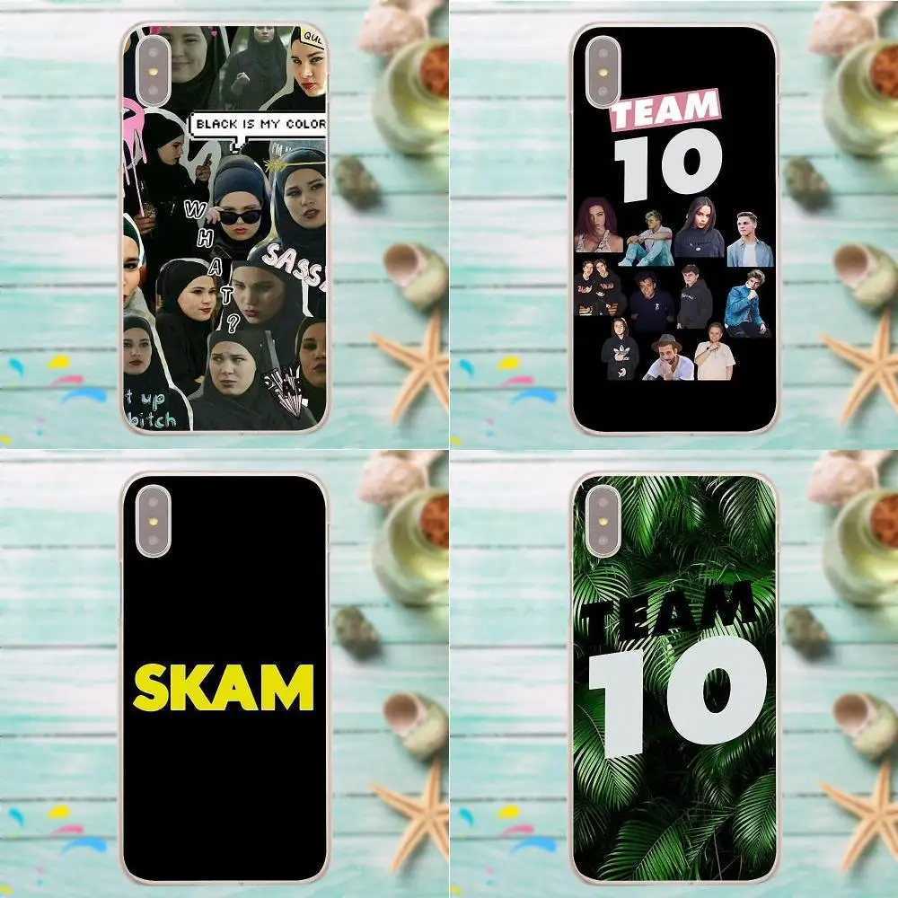 Модный ТПУ чехол Skam Team 10 Jake Paul для Xiaomi Redmi Mi Note 7 8 9 SE Pro Lite Go Play|Чехлы-накладки| |