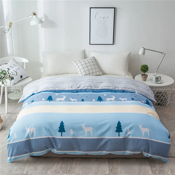 style20 Роскошный пододеяльник из чистого хлопка, пододеяльник для близнецов, постельное белье, 1 шт., пододеяльник, розовый, желтый, 200*230 см, пододеяльник, домашний текстиль - Цвет: style20