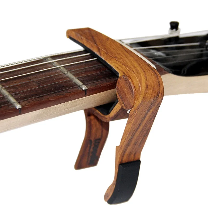 Деревянный зажим для гитары совершенно новый MA-12 Capo 6-струнный каподастр
