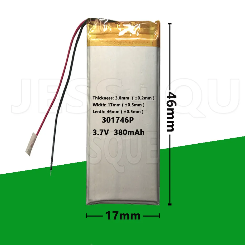 3 7 V 380mAh 301845 301745 батарея для MP3 MP4 Bluetooth динамик DIY подарок игрушка стилус Gogear MIX III