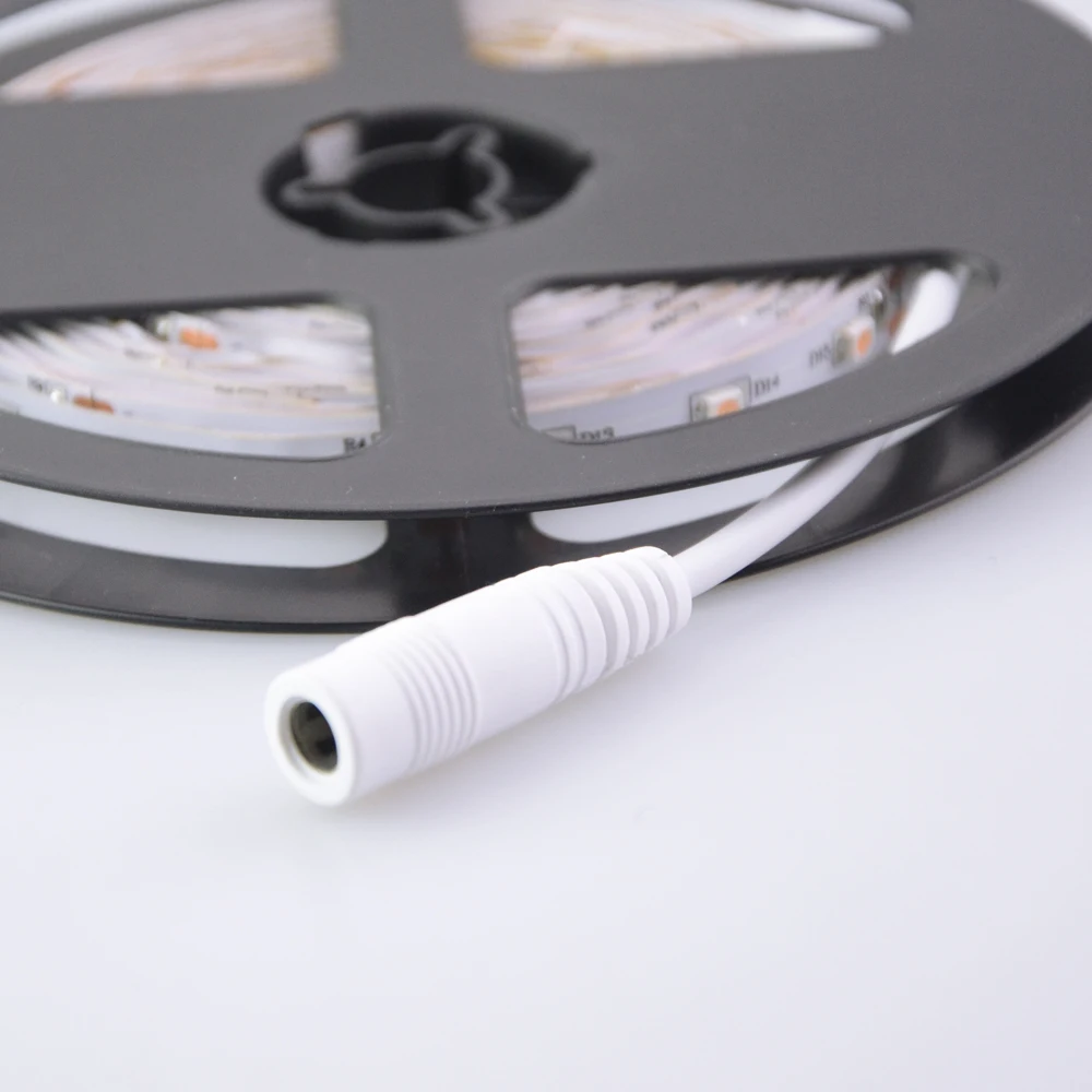 

Romantic Color 2835 SMD Pink LED Strip Light Non-waterproof DC 12V Flexible 5M 300LED Ribbon Tape More Brighter Than 3528 5050