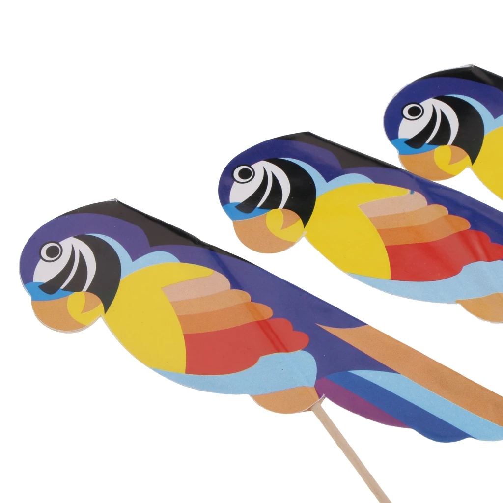 Упаковка из 50 шт Красочные фольги Parrot Фруктовые палочки кекс выбирает Вечерние