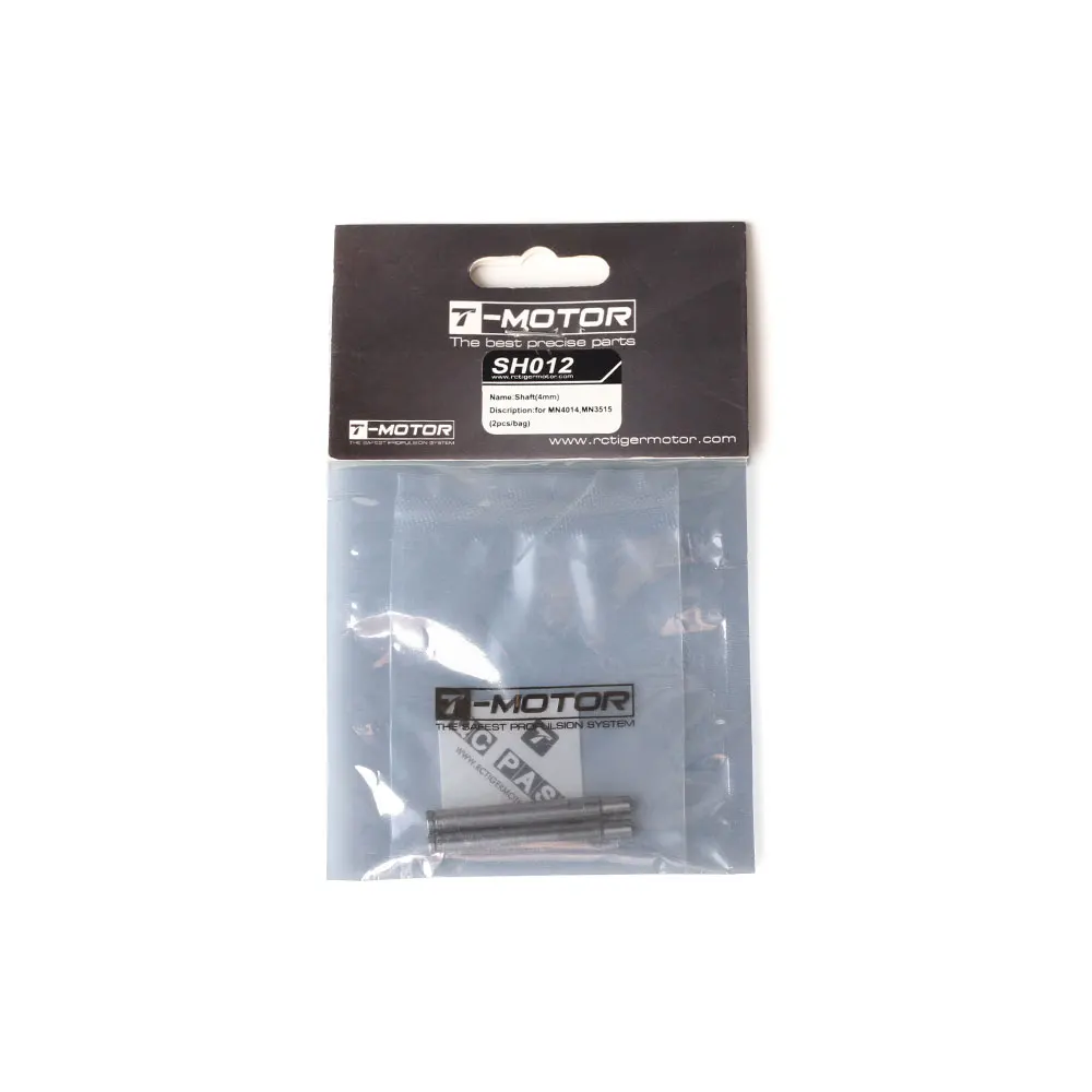 

T-motor SH012 Shaft (4mm) for MN4014,MN3515 (2pcs/bag)