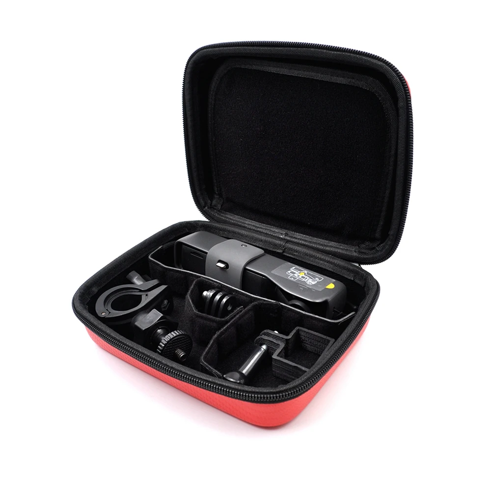 

Portable PU Carbon Grain Case for DJI OSMO Pocket Camera Handheld Gimbal Waterproof Storage bag Travel Carrying Pouch Bag