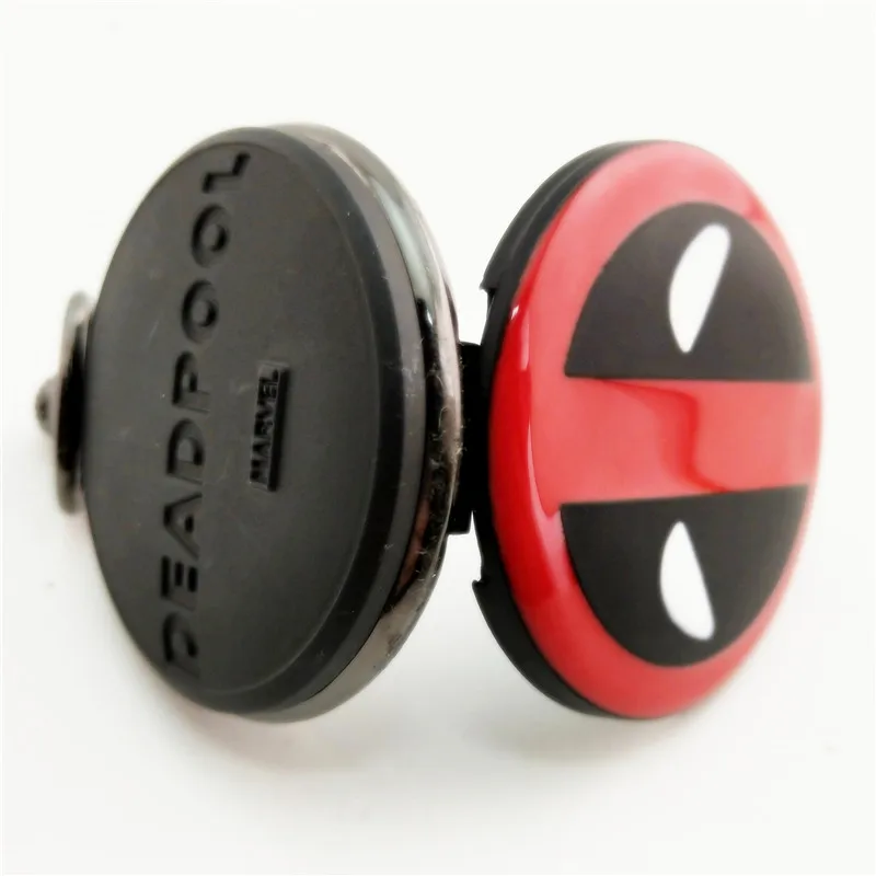 Модные супер мини модные черные Дэдпул Marvel Comics кварцевые карманные часы кулон ожерелье для мужчин и женщин