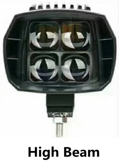 1pcs high beam 1 шт. 5 дюймов светодиодный Светодиодный светильник для работы с дальним и ближним светом для вождения внедорожника, лодки, автомобиля, трактора, грузовика 4x4, внедорожника, квадроцикла, мотоцикла, головной светильник - Цвет: 1pcs high beam
