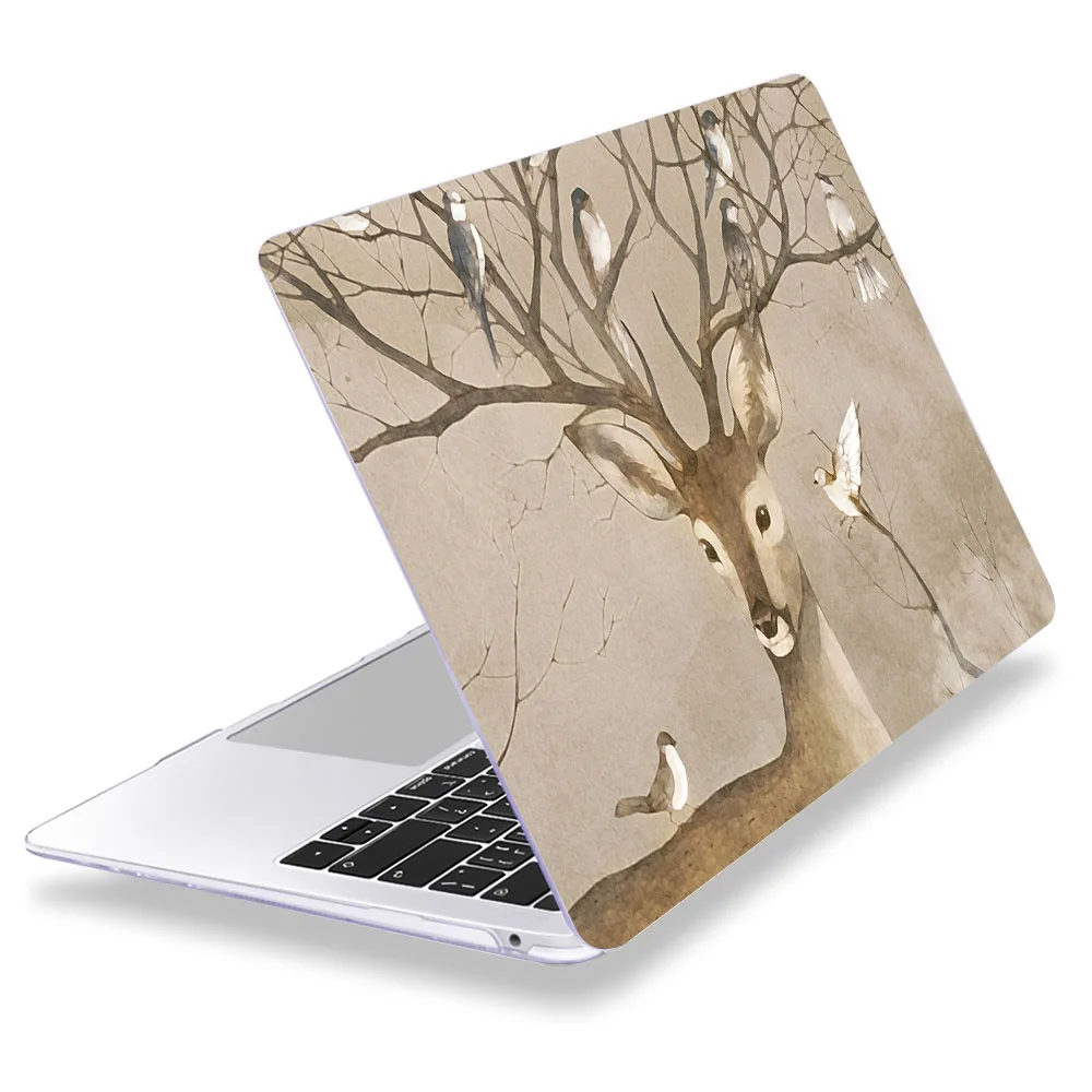 Чехол Redlai с прозрачным кристаллом для Macbook Air, 13 дюймов, A1932, для apple macbook Pro, 13, 16 дюймов, сенсорная панель,, retina, A2159, A2141