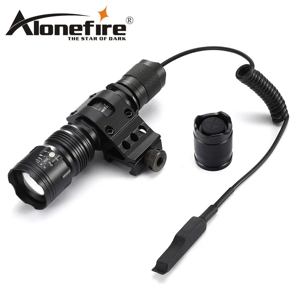 AloneFire TK104 CREE L2 светодиодный тактический фонарь фонарик для охоты на открытом