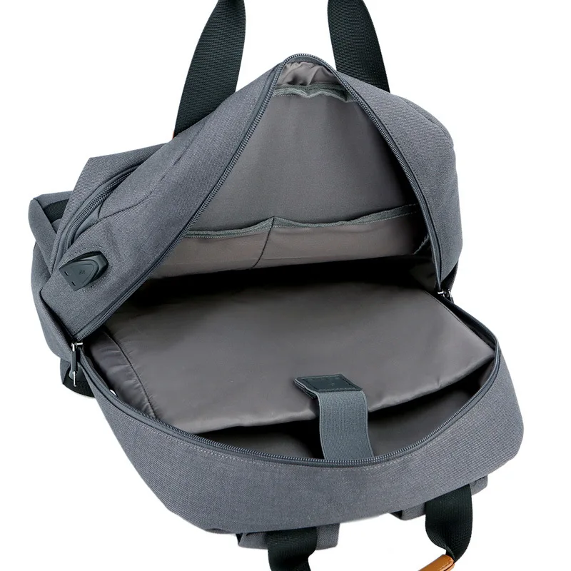 Рюкзак для ноутбука с зарядкой USB мужской женский дорожная школьная сумка Macbook 15 6