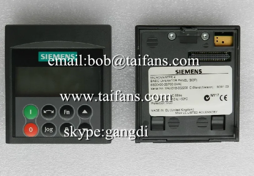 Оригинальная панель 6SE6400-0BP00-0AA0 для MM420/MM430/MM440 6SE6400-0BP00-0AA1 | Бытовая техника