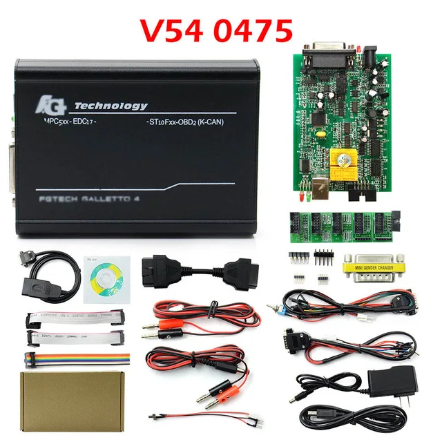 V54 0475 full set Fgtech Galletto 4 v54 0475 0386 FG Tech Galletto 4 Master FGTech BS Поддержка BDM - Цвет: V54 0475 full set
