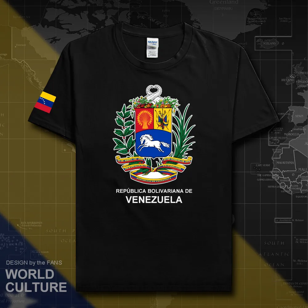 Venezuela venuelan мужские футболки мода 2018 трикотажные изделия национальная команда