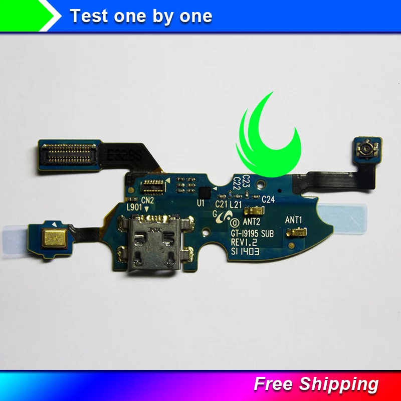 Оригинальный зарядный USB-порт для Samsung Galaxy S4 Mini i9190 i9192 i9195 док-станция с гибким