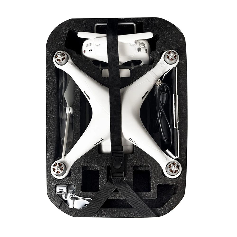 2017 Phantom 3 жесткий В виде ракушки сумка рюкзак чехол коробка для DJI 2 S Стандартный FPV