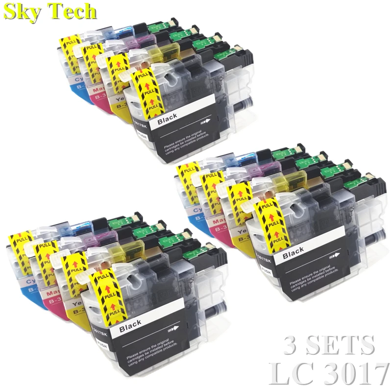 12X     LC3017 XL LC-3017 XL,  Brother MFC-J5330DW MFC-J6530DW MFC-J6730DW  . 