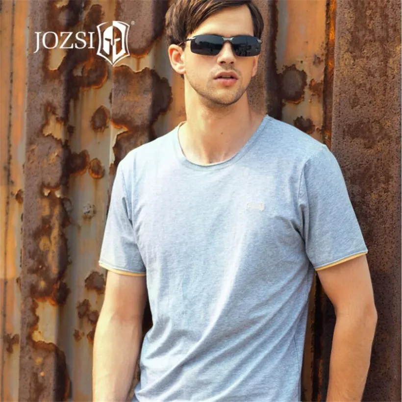 

Summer men s outdoor sport pure cotton round neck collar short sleeve T-shirt loose thin half sleeved tops Climbing T shirt