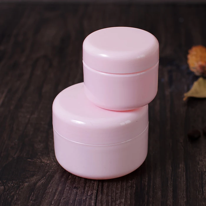 

5Pcs 10g/20g/50g/100g Refillable Sample bottles Plastic Empty Makeup Jar Pot Travel Face Cream Lotion Cosmetic Container Pink