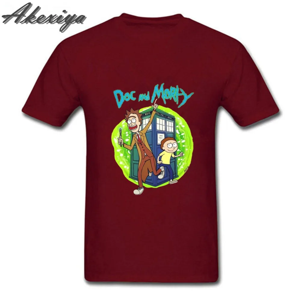 2019 Men's Fashion Summer Ricky And Morty T-Shirt Men Casual Tops Funny Cotton Printed Hipster Style Cool Tees Short sleeve | Мужская