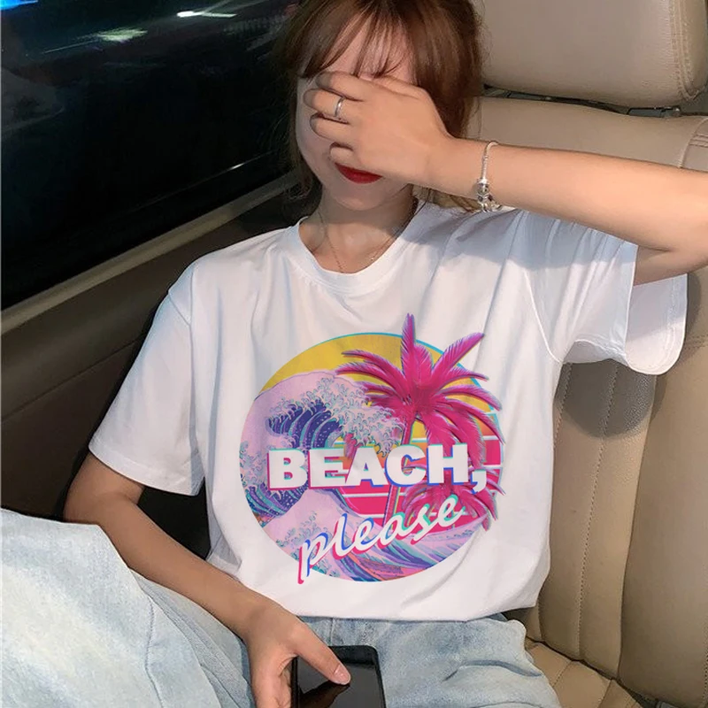Vaporwave модная футболка женская гранж Эстетическая Harajuku Ullzang футболка 90s Графический хип-хоп футболка для девочек летние футболки для женщин - Цвет: 4251