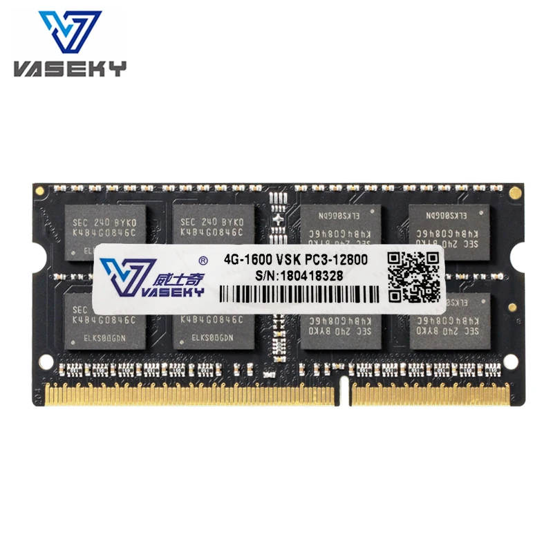 Оперативная память Vaseky 2 ГБ 4 8 2G 4G 8G модуль памяти для компьютера PC3 DDR3 10600 12800 S 1600