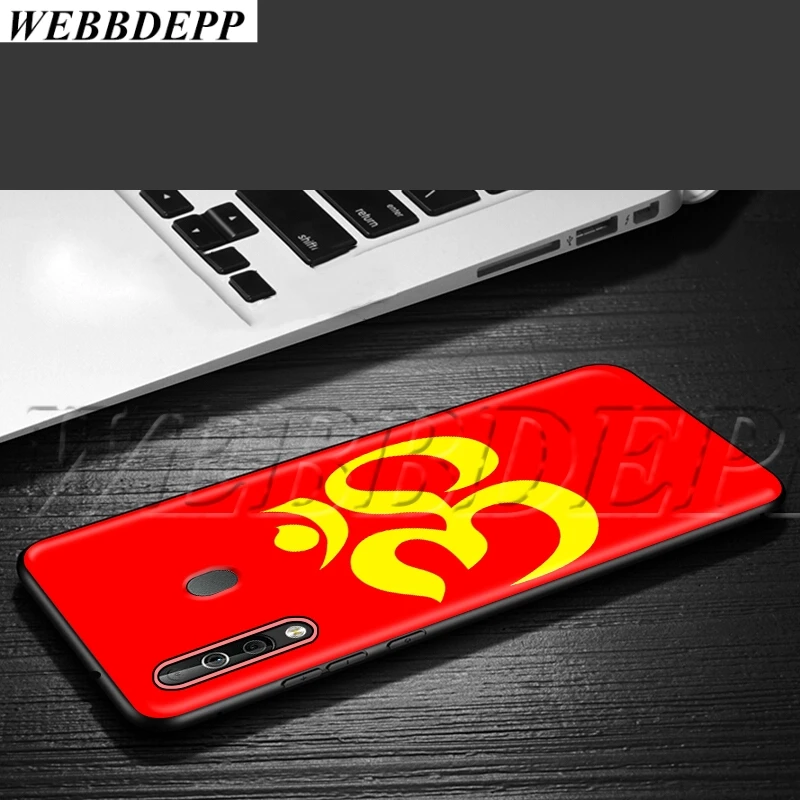 WEBBEDEPP Aum Om Yoga Мягкий ТПУ чехол для Samsung Note 10 Plus A10S A20S A30S A40S A50S A60 A70 M10 M20 M30 | Мобильные