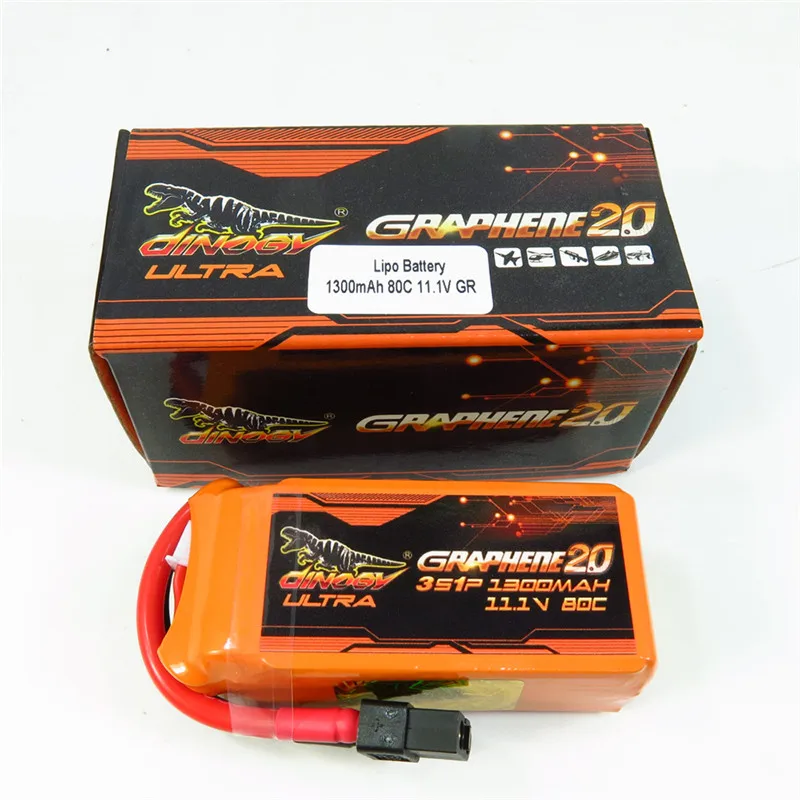 Гигантский Мощность DINOGY ультра Графен 2 0 11 1 V 1300 mAh 80C 3 S Перезаряжаемые Lipo Батарея