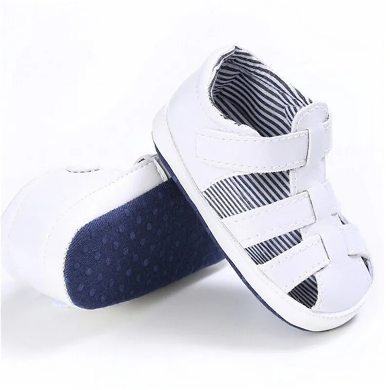 2017 простая Дизайнерская обувь для маленьких мальчиков модные однотонные мягкие